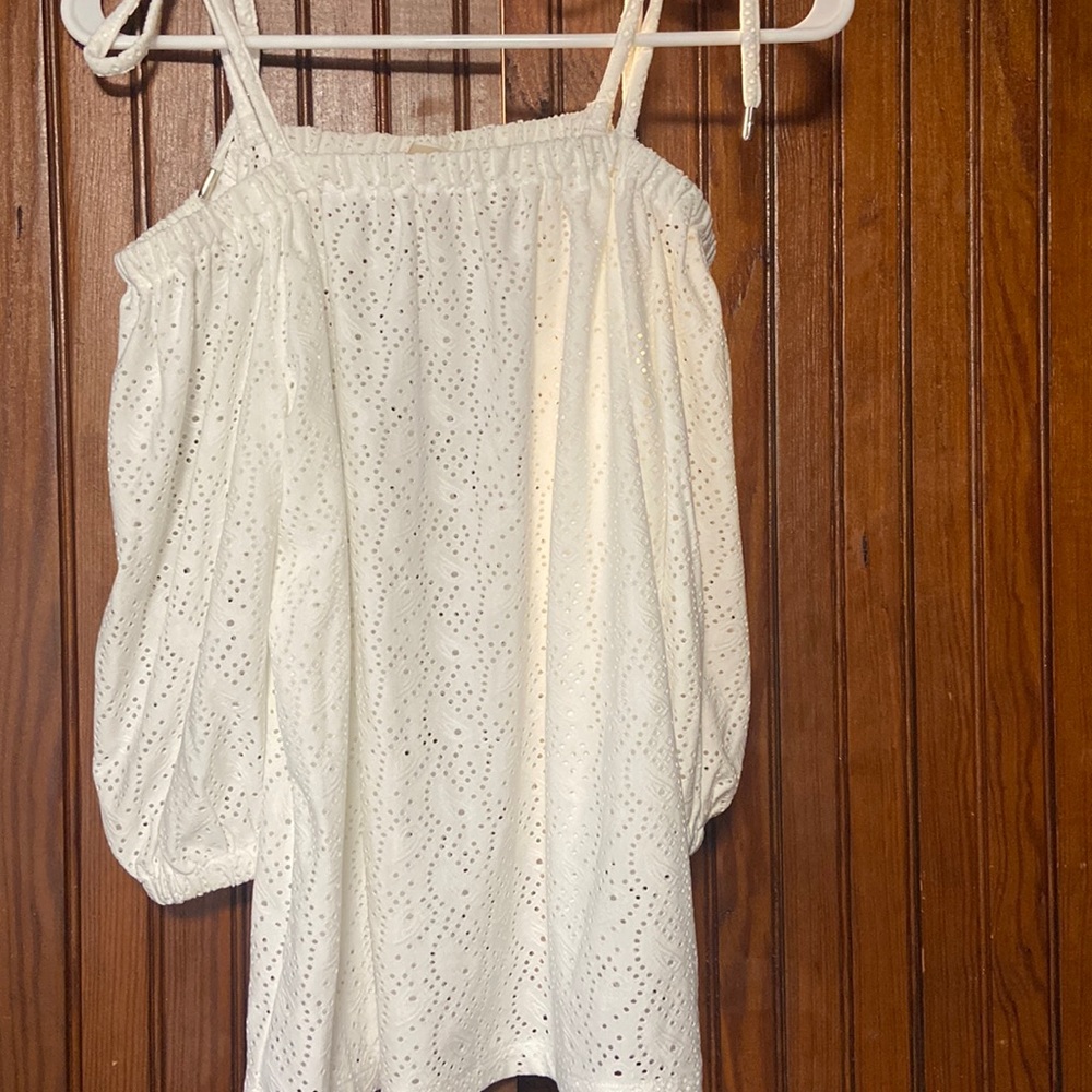 White Micheal Kors Blouse